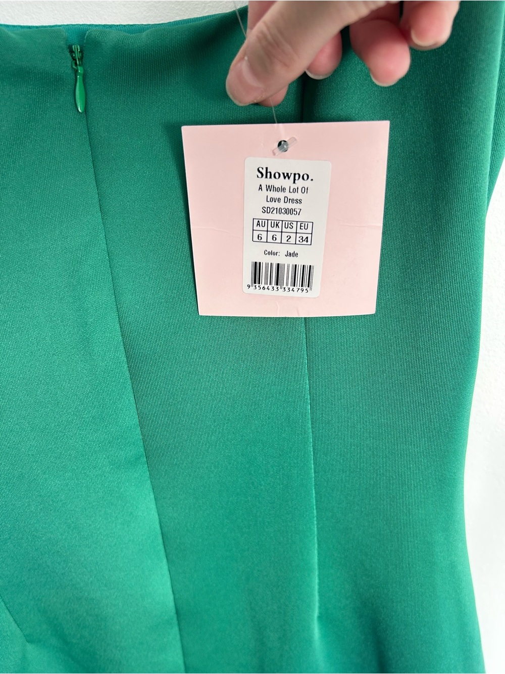 NWT‎ Showpo A Whole Lot of Love Dress - Size 2 - Picture 5 of 5